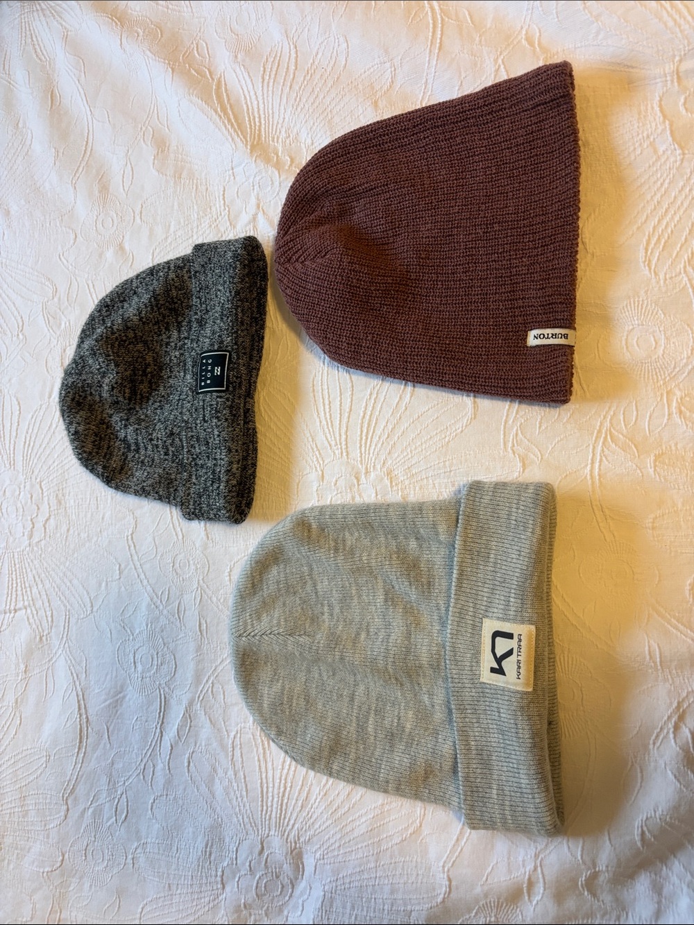 3 Beanies lot